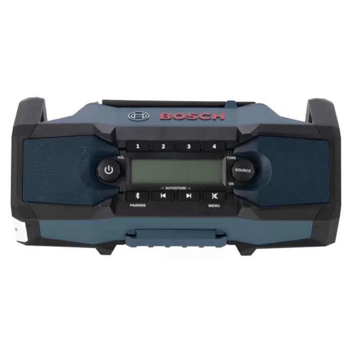Bosch Professional AMPShare 18V Radio de batería para la obra GPB 18V-2 C - 18 V, Sin batería, 87,5 - 108 MHz (VHF/FM)