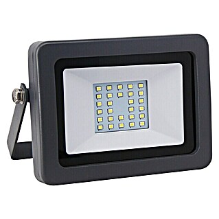 LED-Strahler (1 800 lm, 6 500 K, L x B x H: 15 x 14,5 x 4 cm, IP65, Farbe Gehäuse: Anthrazit)
