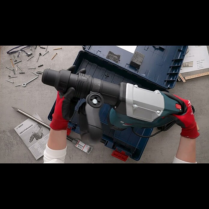 Bosch Professional Abbruchhammer GSH 5 (1.100 W, 7,5 J, SDS-Max-Aufnahme) |  BAUHAUS