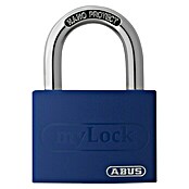 Abus Vorhängeschloss T65 AL (40 x 65 mm, Bügelstärke: 6,5 mm, Aluminium)