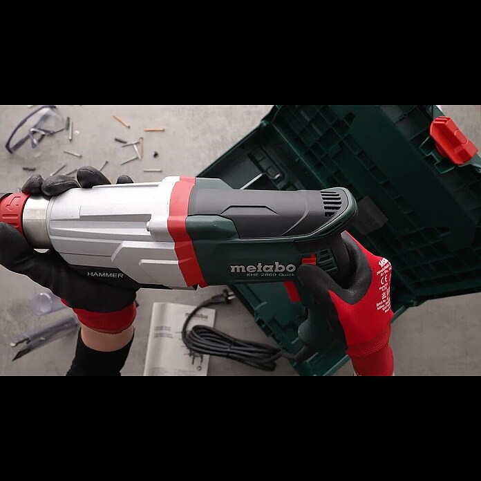 Metabo Kombihammer KHE 2860 Quick Set (880 W, 3,2 J, SDS-Plus-Aufnahme) | BAUHAUS