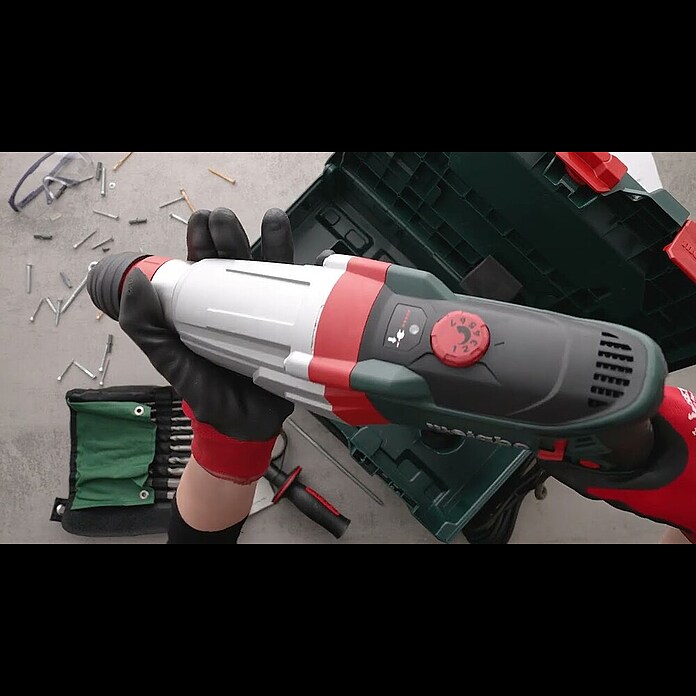 Metabo Kombihammer UHEV 2860-2 Quick Set (1.100 W, 3,4 J, SDS-Plus-Aufnahme) | BAUHAUS