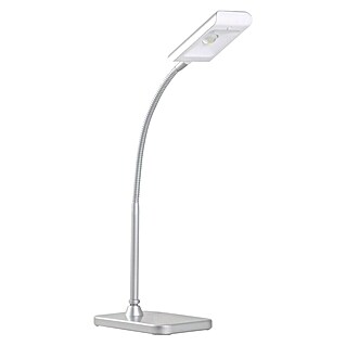 Lámpara de sobremesa LED Mercurio (3 W, L x An x Al: 34,8 x 24 x 34,8 cm, Plata, Blanco frío)