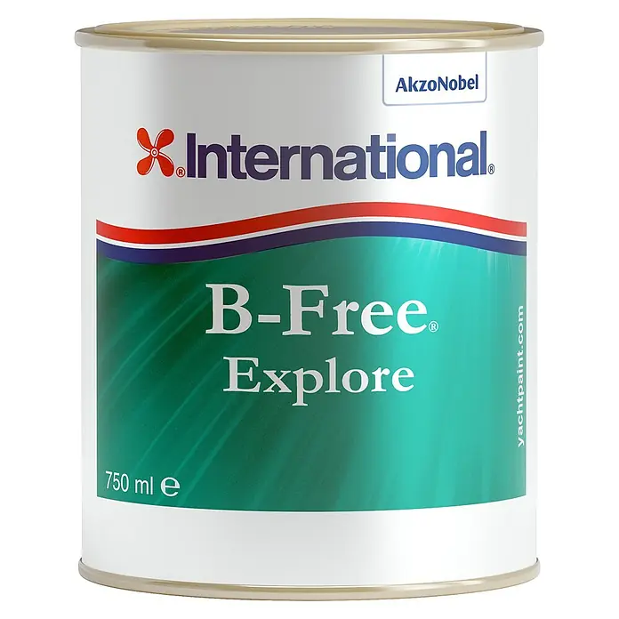 International B-Free Bewuchsschutz Explore - Rot, 750 ml - Dose International B-Free Explore Antifouling-Farbe. Schützt Boote zuverlässig vor Bewuchs und sorgt für eine saubere, glatte Oberfläche unter Wasser.