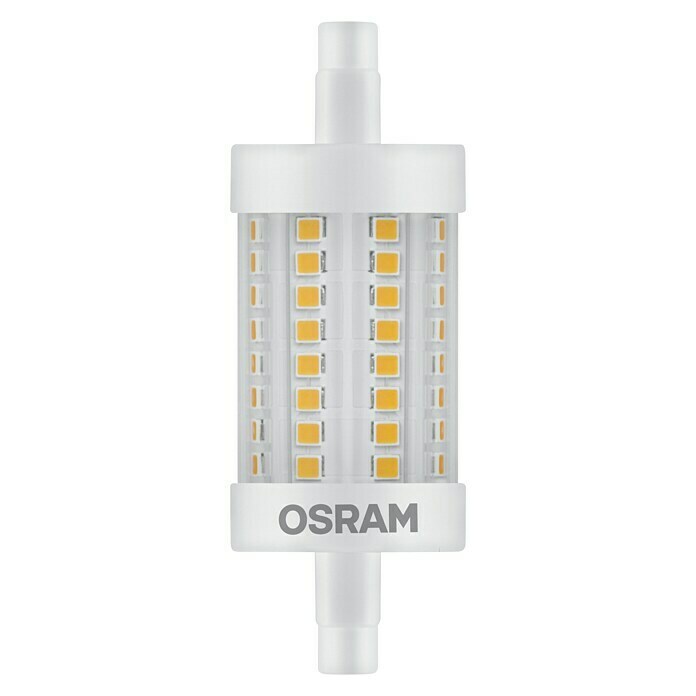 Osram Superstar LED svjetiljka (8 W, R7s, Boja svjetla: Topla bijela, Može se prigušiti, Okruglo)