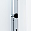 FM Türen Nebeneingangstür NBT56-07 (110 x 210 cm, DIN Anschlag: Links, Weiß) | BAUHAUS