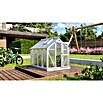 Vitavia Gewächshaus Merlin (Außenmaß inkl. Dachüberstand (B x T): 87,2 x 111,6 cm, Material Seitenwand: Kunststoff, 4 mm, Aluminium) | BAUHAUS