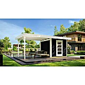 Weka Gartenhaus 172 (Außenmaß inkl. Dachüberstand (B x T): 575 x 314 cm, Holz) | BAUHAUS
