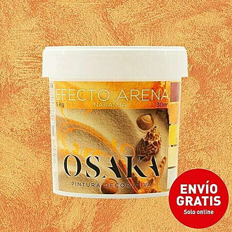 Osaka Pintura para efectos decorativos Arena (5 l, Naranja, Mate)