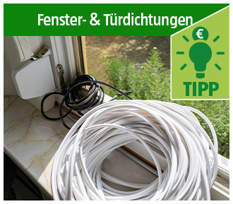 Dichtungen für Fenster und Türen