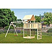 Karibu Kinderspielturm Lotti Set 45 (L x B x H: 264 x 454 x 291 cm, Natur) | BAUHAUS