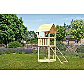 Karibu Kinderspielturm Lotti Set 7 (L x B x H: 107 x 107 x 291 cm, Natur) | BAUHAUS