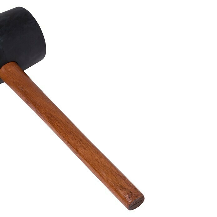 Wisent Martillo de goma (Madera, Diámetro cabeza: 90 mm)