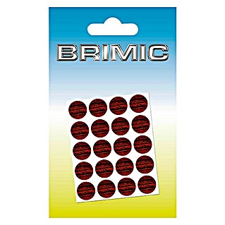 Micel Brimic Tapón embellecedor Caoba (Diámetro: 13 mm, Pegado, 20 ud.)