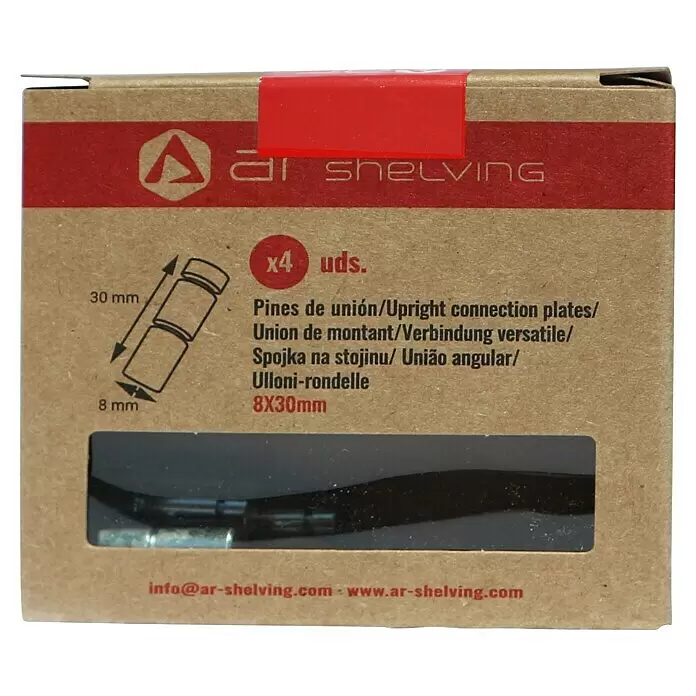 AR Shelving Verbindungsbolzen Rivet - 4 Stk. - Vorderansicht