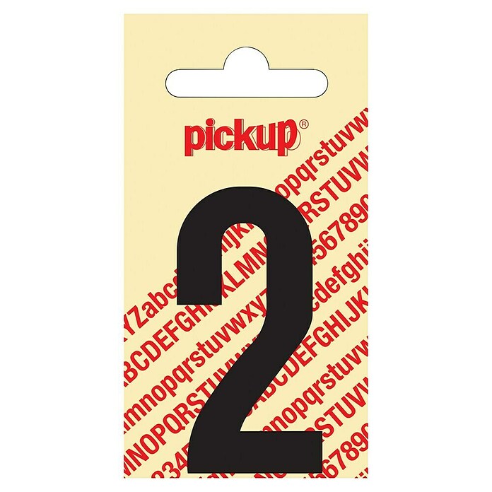 Pickup Aufkleber (Motiv: 2, Schwarz, Höhe: 60 mm)
