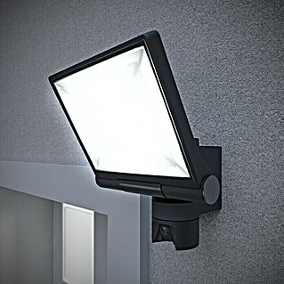 Steinel LED-Außenwandleuchte XLED CAM 1 S ANT (21 W, 16,7 x 21 x 27,5 cm, IP44)