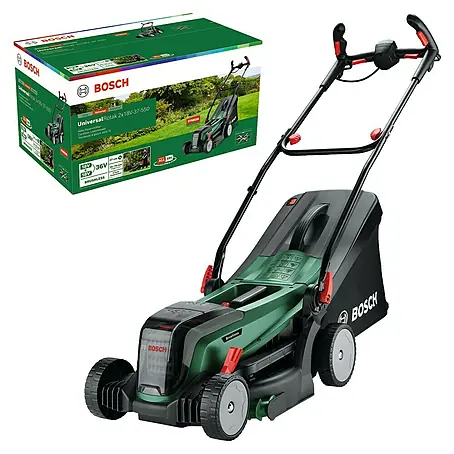 Bosch Power for All 18V Akku-Rasenmäher UniversalRotak 2x18V-37-550