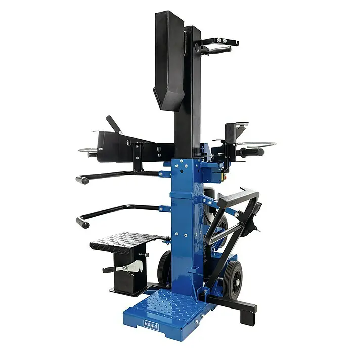 Scheppach Holzspalter Compact 15T - 15 t, Max. Spaltgutlänge: 107 cm - Scheppach Holzspalter HL660 mit einer Spaltkraft von 6,5 Tonnen und ausgestattet mit einem kraftvollen 230V Motor für präzises Arbeiten.