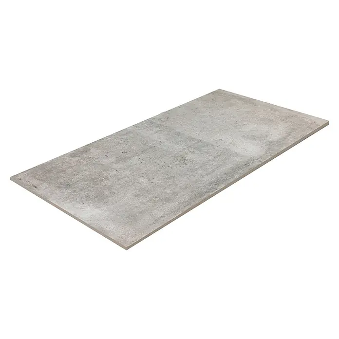 Feinsteinzeugfliese Urban Beton - 30 x 60,4 cm, Grau, Matt - Graue Betonfliese mit einer subtilen Textur, ideal für moderne Innenräume. Robust und stilvoll für Boden- oder Wandbeläge.