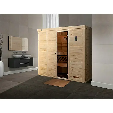 Weka  Massivholzsauna KEMI 5 GT