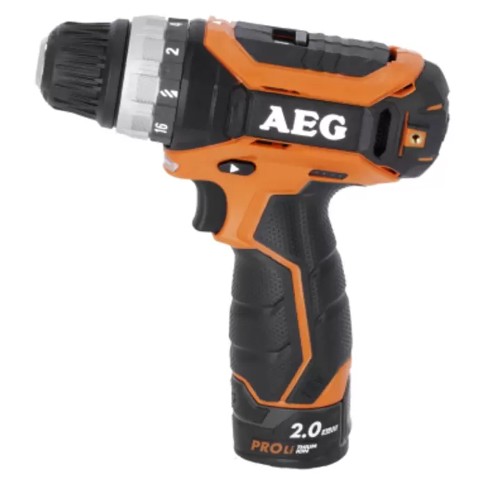 AEG Pro 12V Akku-Bohrschrauber BS 12C2 Li-202C - 12 V, 2 Akkus, 2 Ah, 34 Nm
