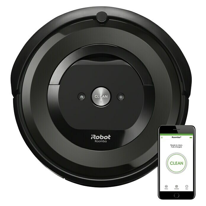 iRobot Saugroboter Roomba E5158Behältervolumen: 0,6 l, Betriebsdauer: 90 min View From Above