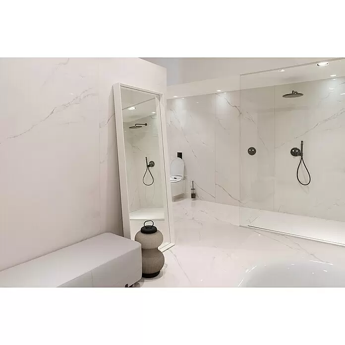 Grohe Grohtherm SmartControl UP-Thermostatarmatur - 2 Stk., Rund, Hard Graphite, Matt - Stimmungsaufnahme