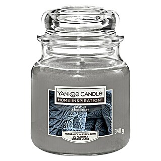 Yankee Candle Home Inspirations Duftkerze (Im Glas, Cosy Up, Medium)