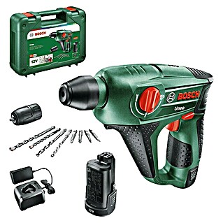 Bosch Power for All 12V Akku-Bohrhammer Uneo (12 V, 2 Akkus, 2 Ah, 0,5 J)