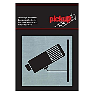 Pickup Sticker (Motief: Videocamera, l x b: 80 x 80 mm)