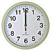 Voltomat Funkwanduhr Orologio (Weiß/Silber, Durchmesser: 30 cm)