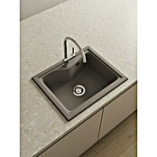 Poalgi Fregadero encastrable City 330 Soft 1S (51 x 62 cm, Material compuesto) | BAUHAUS