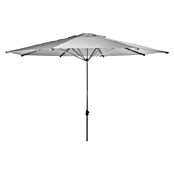 Doppler Alu Expert Marktschirm rund (Grau, Durchmesser Bespannung: 400 cm) | BAUHAUS
