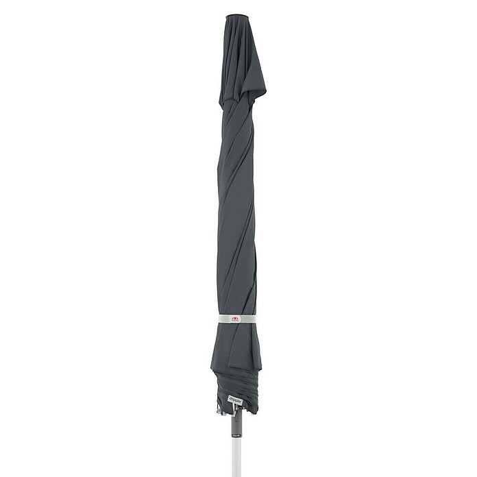 Doppler Marktschirm rund Telestar (Anthrazit, Durchmesser Bespannung: 500 cm) | BAUHAUS