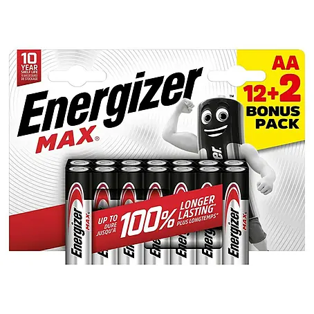 Energizer Max Pila alcalina AA