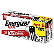 Energizer Max Alkaline-Batterie (Mignon AA, Alkali-Mangan, 24 Stk.) | BAUHAUS