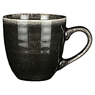 Tasse (Ø x H: 9 x 9 cm, Schwarz, Keramik)