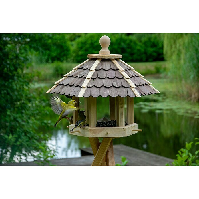 Dobar Vogelhaus (55 x 62 x 43 cm, Ausstattung: Mit Silo)