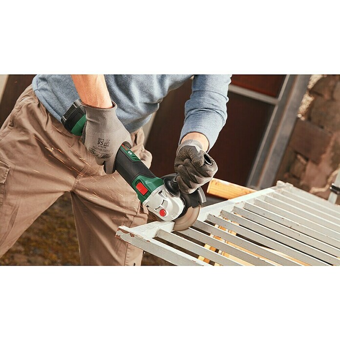 Bosch Power for All 18V Amoladora angular de batería UniversalGrind 18V-75 (Sin batería, Diámetro disco: 115 mm) | BAUHAUS