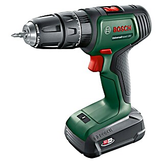 Bosch Power for All 18V Akumulatorska udarna bušilica/odvijač UniversalImpact 18V (18 V, 2 baterije, 1,5 Ah, 34 Nm, 210 -dij.)
