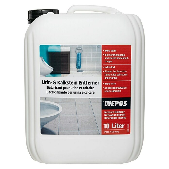 Wepos Urin- & Kalkstein Entferner 10L