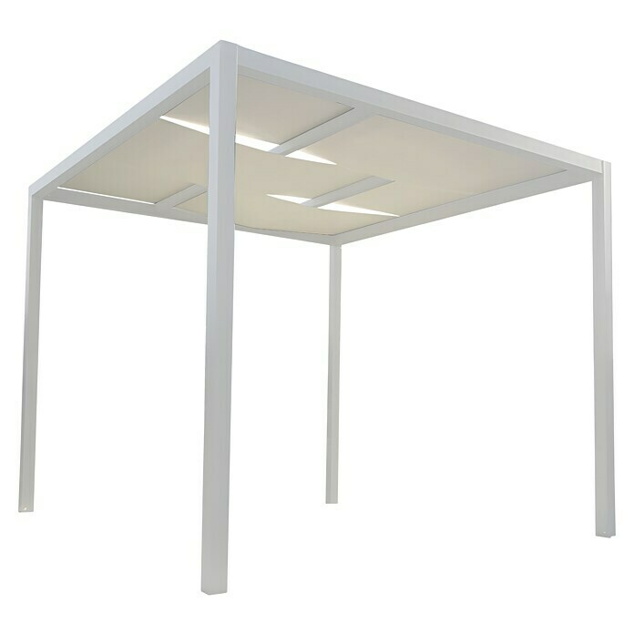 Ximax Pergola (B x T: 300 x 400 cm, Farbe Gestell: Weiß, Aluminium)