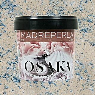 Osaka Yeso con efecto de color Madreperla (Azul, Brillante)