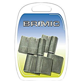 Micel Brimic Pernio bisagra Pala larga (An x Al: 14 x 80 mm, Latón)