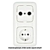 Busch-Jaeger Reflex SI Abdeckrahmen (Alpinweiß, 2-fach, Kunststoff, Unterputz)