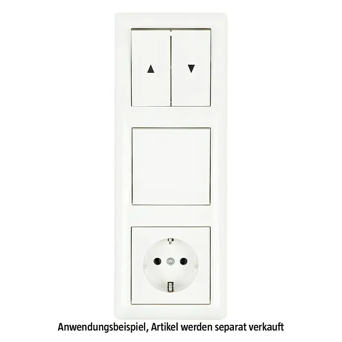 Gira Standard 55 Abdeckrahmen 021303 - Reinweiß glänzend, 3-fach, Kunststoff, Vertikal - Weiße Steckdose mit Schaltern und Abdeckung, ein elegantes Design für moderne Innenräume.