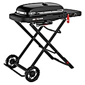 Weber Gasgrill Traveler Stealth Edition (Grillfläche (B x T): 63 x 34 cm, 3,8 kW, Anzahl Brenner: 1, Schwarz) | BAUHAUS