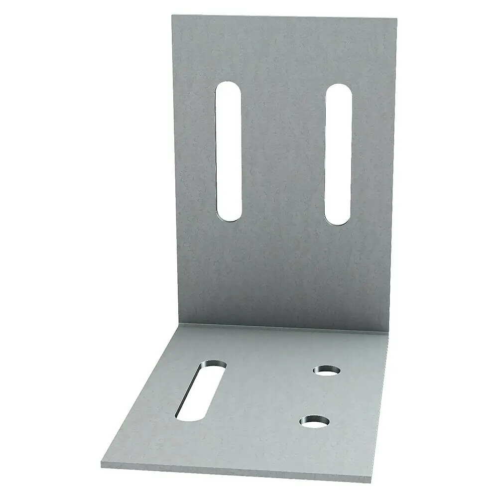 Pfostenträger 70x70 QTY 10) Square Post Base 1-5/8" For Unistrut / B-Line Quadratische Kanalbasis #4774