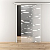 Diamond Doors Glasschiebetür 540 (935 x 2.058 mm, Einscheibensicherheitsglas (ESG), Milchglas) | BAUHAUS